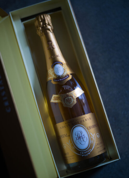 Champagne　Louis　Roederer　CRISTAL　1997（ シャンパーニュ　ルイ・ロデレール　クリスタル　１９９７ヴィンテージ）