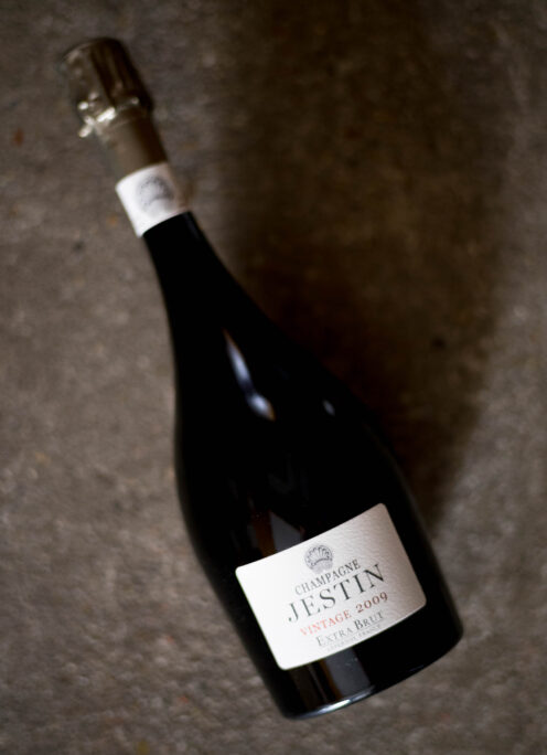 CHAMPAGNE   JESTIN （シャンパーニュ  ジェスタン） EXTRA BRUT  PREMIER CRU  2009（エクストラ・ブリュット  プルミエ・クリュ  2009ヴィンテージ）