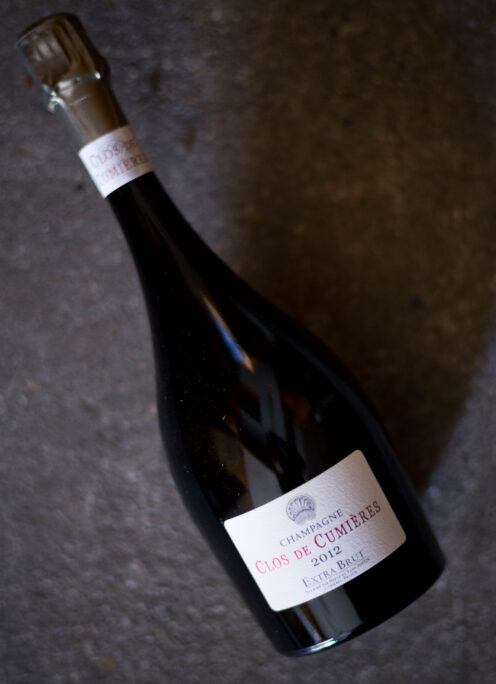 CHAMPAGNE HERVÉ JESTIN（シャンパーニュ  エルヴェ・ジェスタン）CLOS DE  CUMIÉRES（クロ・ド・キュミエール） EXTRA BRUT  2012（エクストラ・ブリュツト  2012ヴィンテージ）