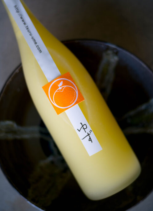 ゆず酒の頂点に君臨するその完成度  一度味わったらヤメラレナイ  「鶴梅　TURUUME　＜ゆず酒　YUZU  LIQUEUR＞」