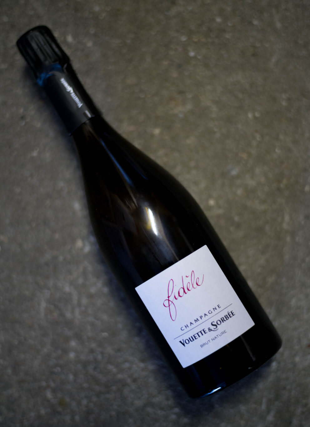 CHAMPAGNE VOETTE ET SORBÉE（シャンパーニュ ヴェット・エ・ソルベ）BRUT NATURE（ブリュット・ナチュール）FIDÈLE（フィデル）NON DOSÉ 20（ノンドゼ   20ヴィンテージ）