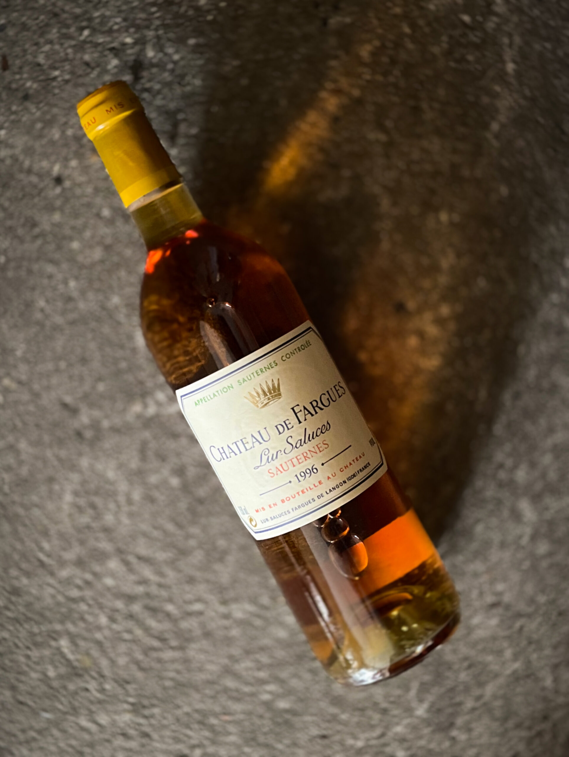 CHATEAU DE FARGUES SAUTERNES（シャトー・ファルグ ソーテルヌ