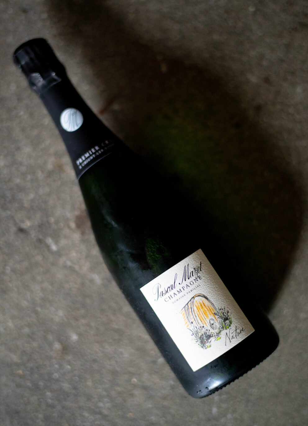 CHAMPAGNE PASCAL MAZET（シャンパーニュ パスカル・マゼ）BRUT NATURE（ブリュット・ナチュール）1ER CRU（プルミエ・クリュ）750ml  サイズ（フルボトル サイズ）