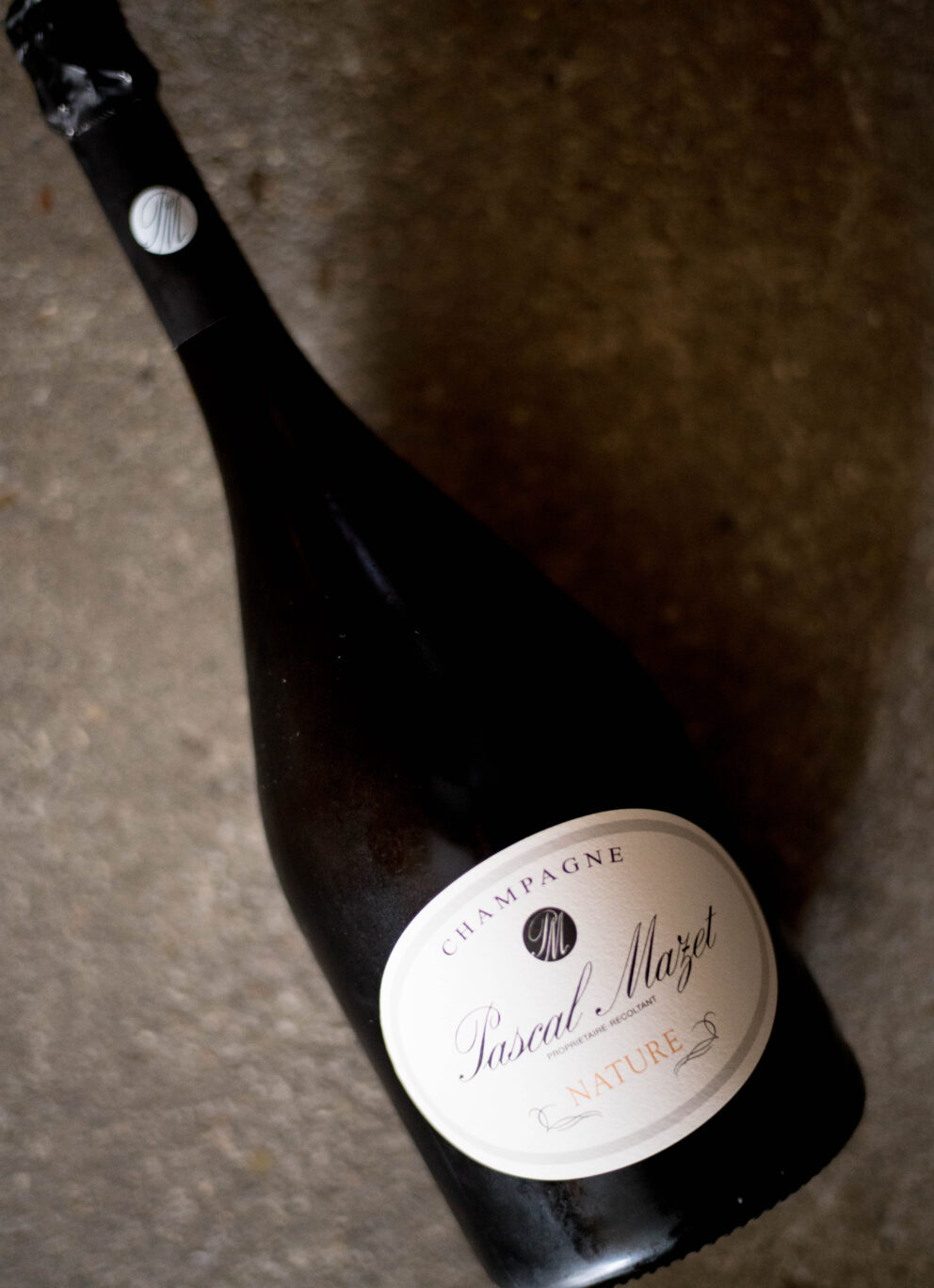 CHAMPAGNE PASCAL MAZET（シャンパーニュ パスカル・マゼ）BRUT NATURE（ブリュット・ナチュール）1ER CRU（プルミエ・クリュ）MUGNUM SIZE（1500ml  マグナムサイズ）