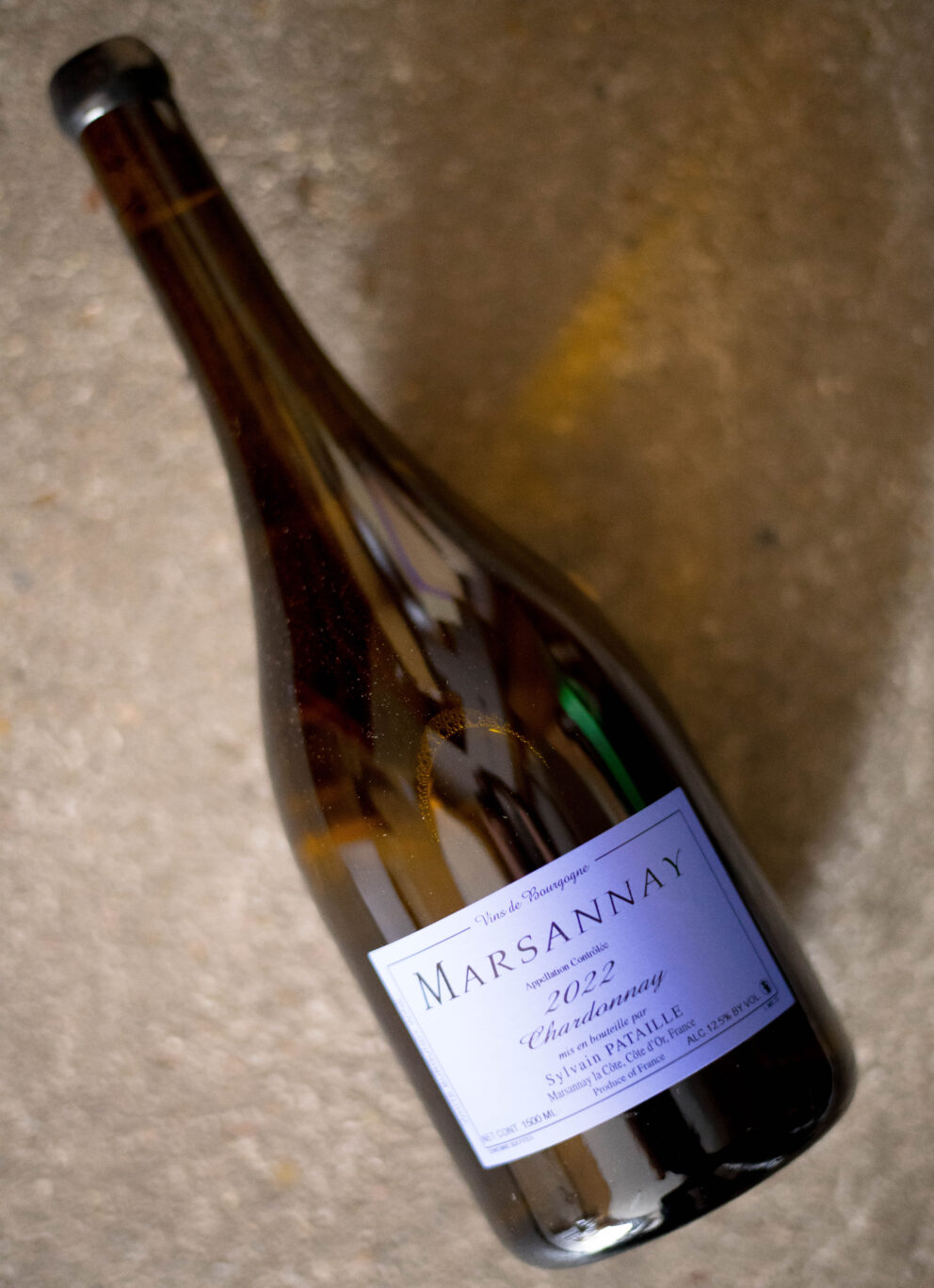 DOMAINE SYLVAIN PATAILLE（ドメーヌ シルヴァン・パタイユ）MARSANNAY（マルサネ）CHARDONNAY（シャルドネ）2022（2022ヴィンテージ）1500ml  MUGUNAMU SIZE（マグナム サイズ）