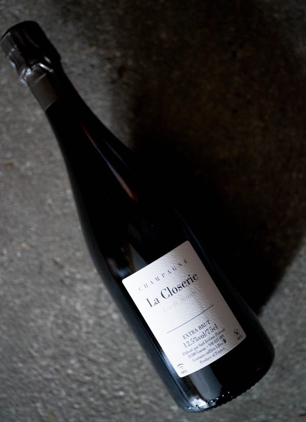 CHAMPAGNE JÉRÔME PRÉVOST（シャンパーニュ ジェローム・プレヴォー） LA CLOSERIE LES BÉGUINES（ラ・グロズリー レ・ペギーヌ） EXTRA BRUT  2022（エクストラ・ブリット   2022 ヴィンテージ）