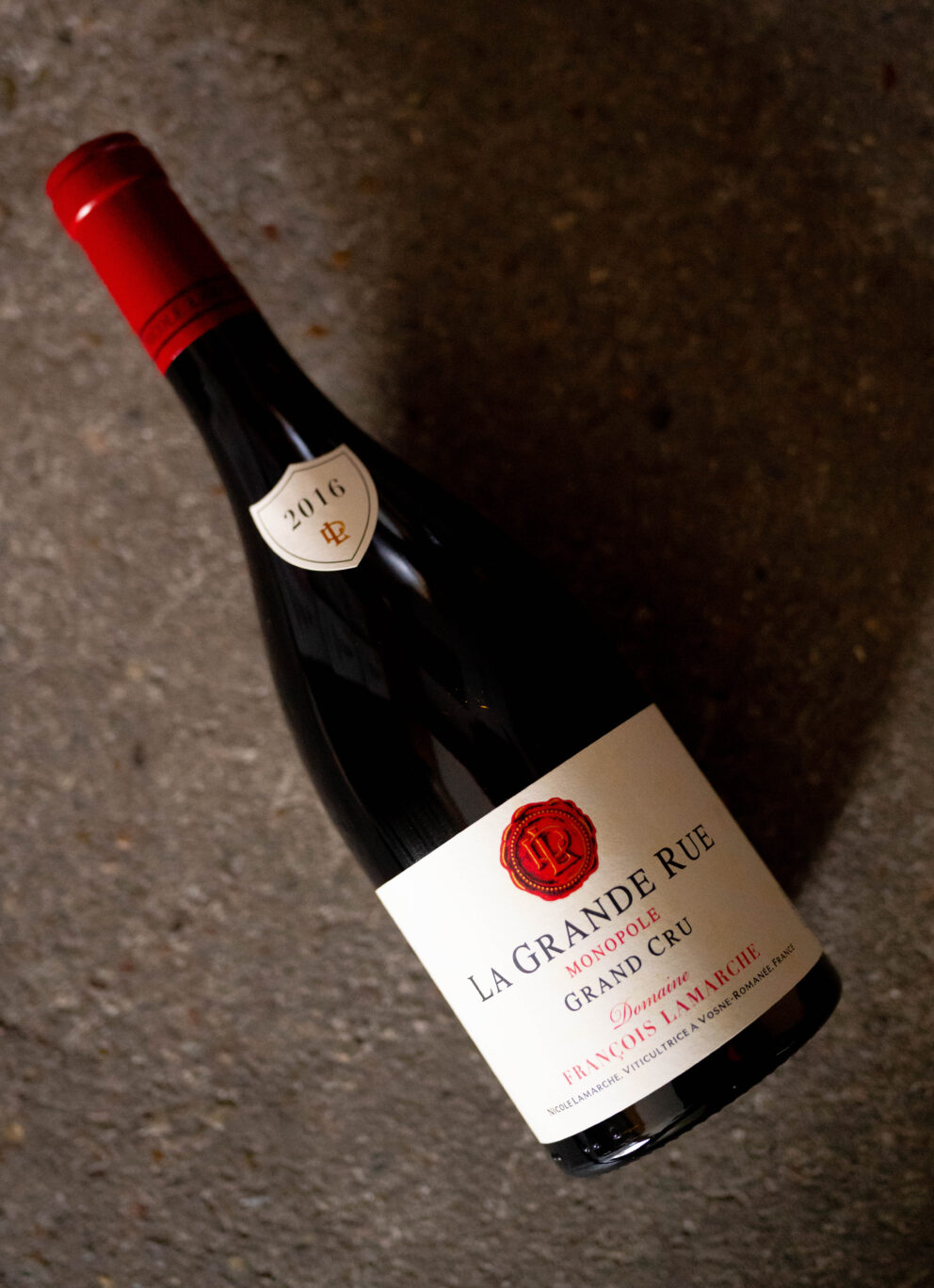 DOMAINE FLANCOS LAMARSHE（ドメーヌ  フランソワ・ラマルシュ） LA GRANDE RUE GRAND CRU MONOPOLE  2016（ラ・グランドリュ　グラン・クリュ　2016ヴィンテージ）